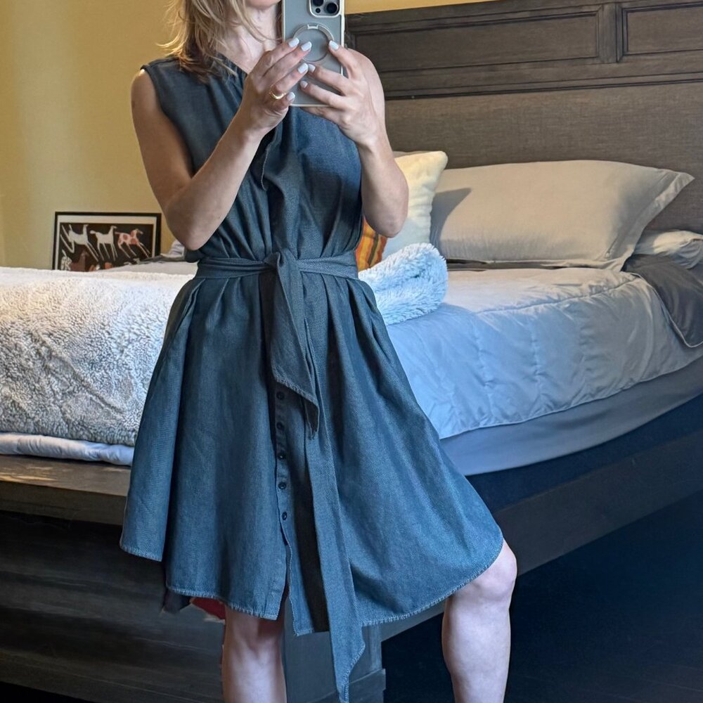 Original Anagram Denim Dress.